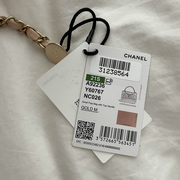 LIKE NEW 🖤 CHANEL 21S Light Beige Small Trendy CC - Picture 16 of 16